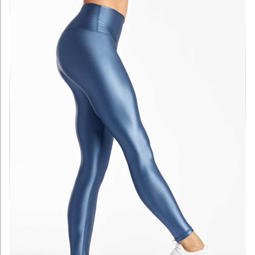 Define Your Inspiration High Shine Blue Leggings
